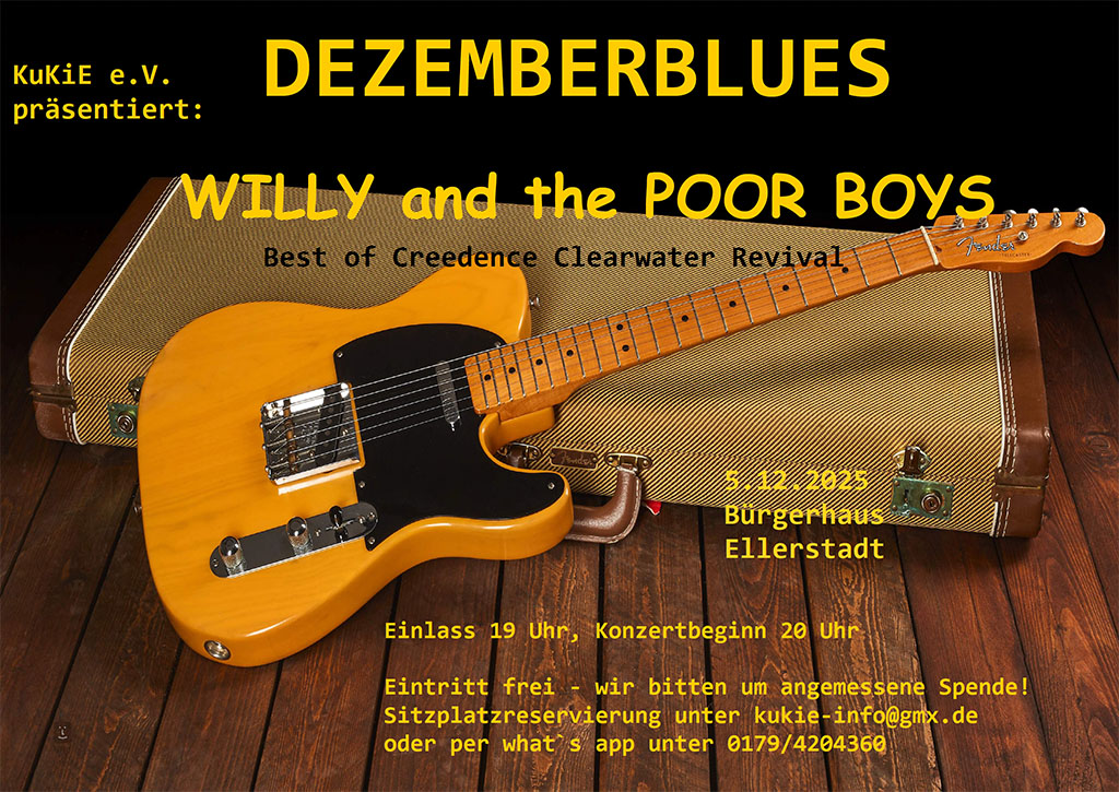 WILLY and the POOR BOYS - Bürgerhaus Ellerstadt